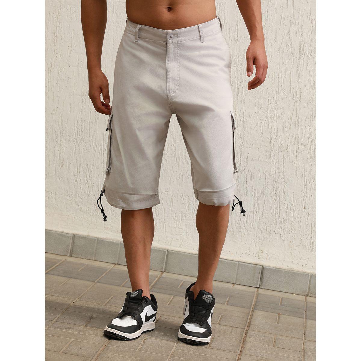 Hubberholme X Styli  Printed Pocket Cargo Shorts with Toggle Drawstring-men-clothing-bottoms-shorts-image-1