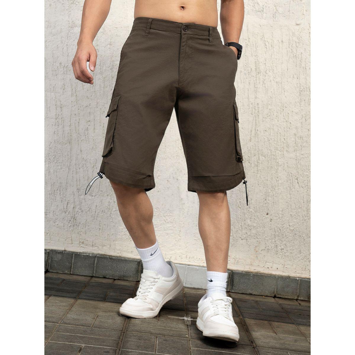 Hubberholme X Styli  Printed Pocket Cargo Shorts with Toggle Drawstring-men-clothing-bottoms-shorts-image-1