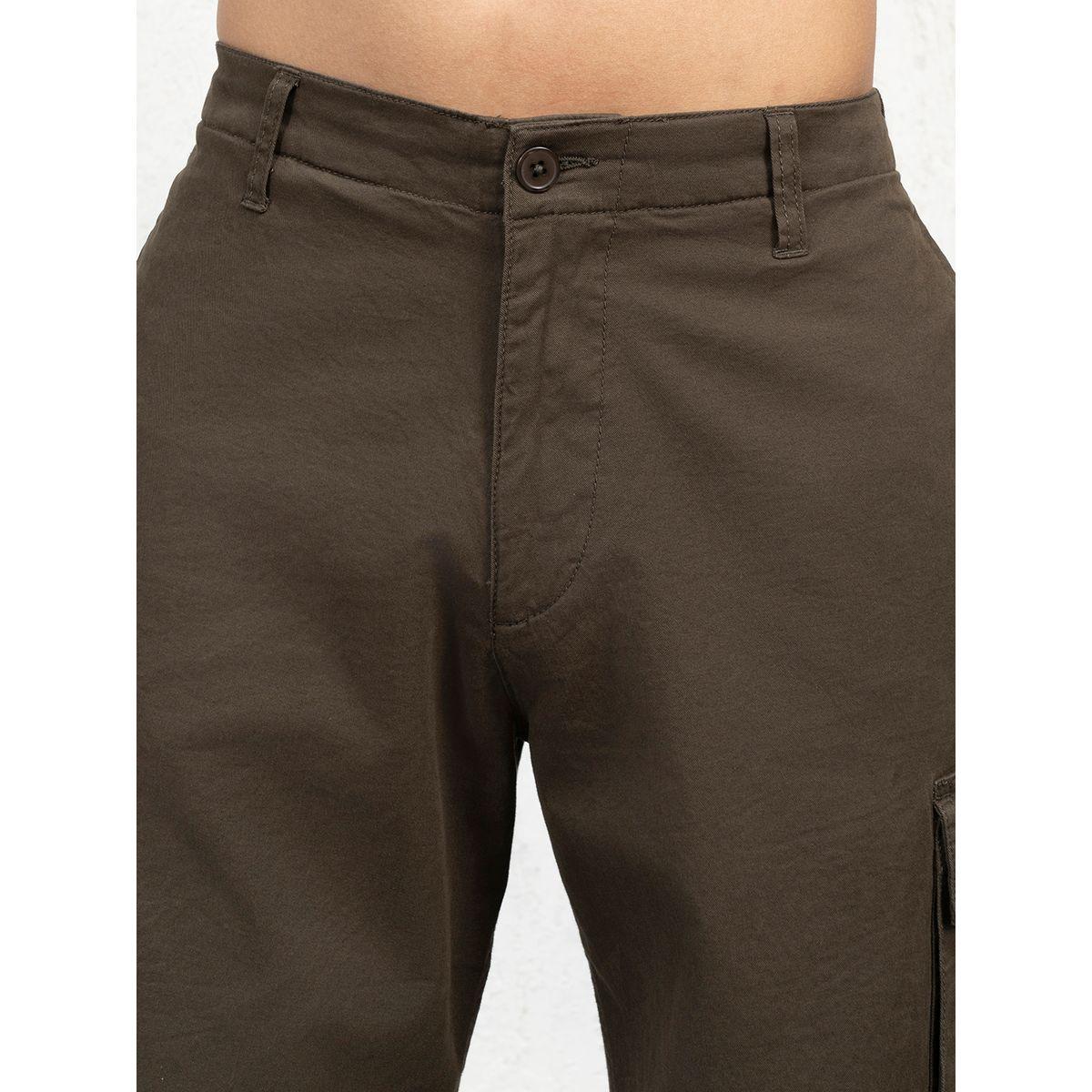 شورت كارجو بجيب مطبوع مع اربطة هابر هولم × ستايلي-men-clothing-bottoms-shorts-image-3