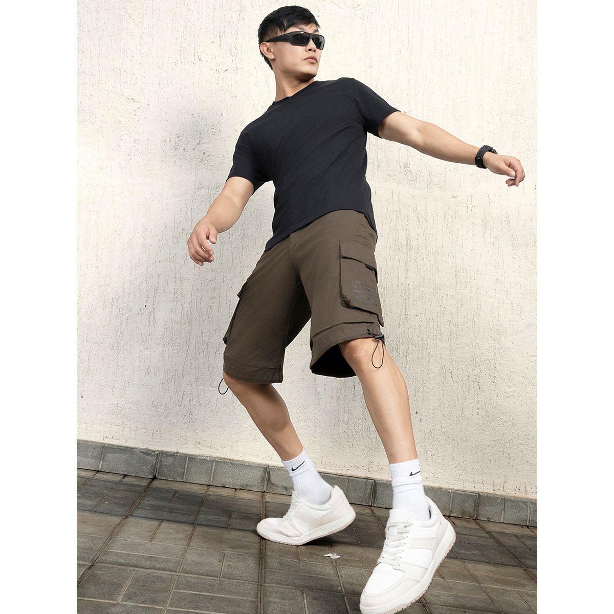 Hubberholme X Styli  Printed Pocket Cargo Shorts with Toggle Drawstring-men-clothing-bottoms-shorts-image-5