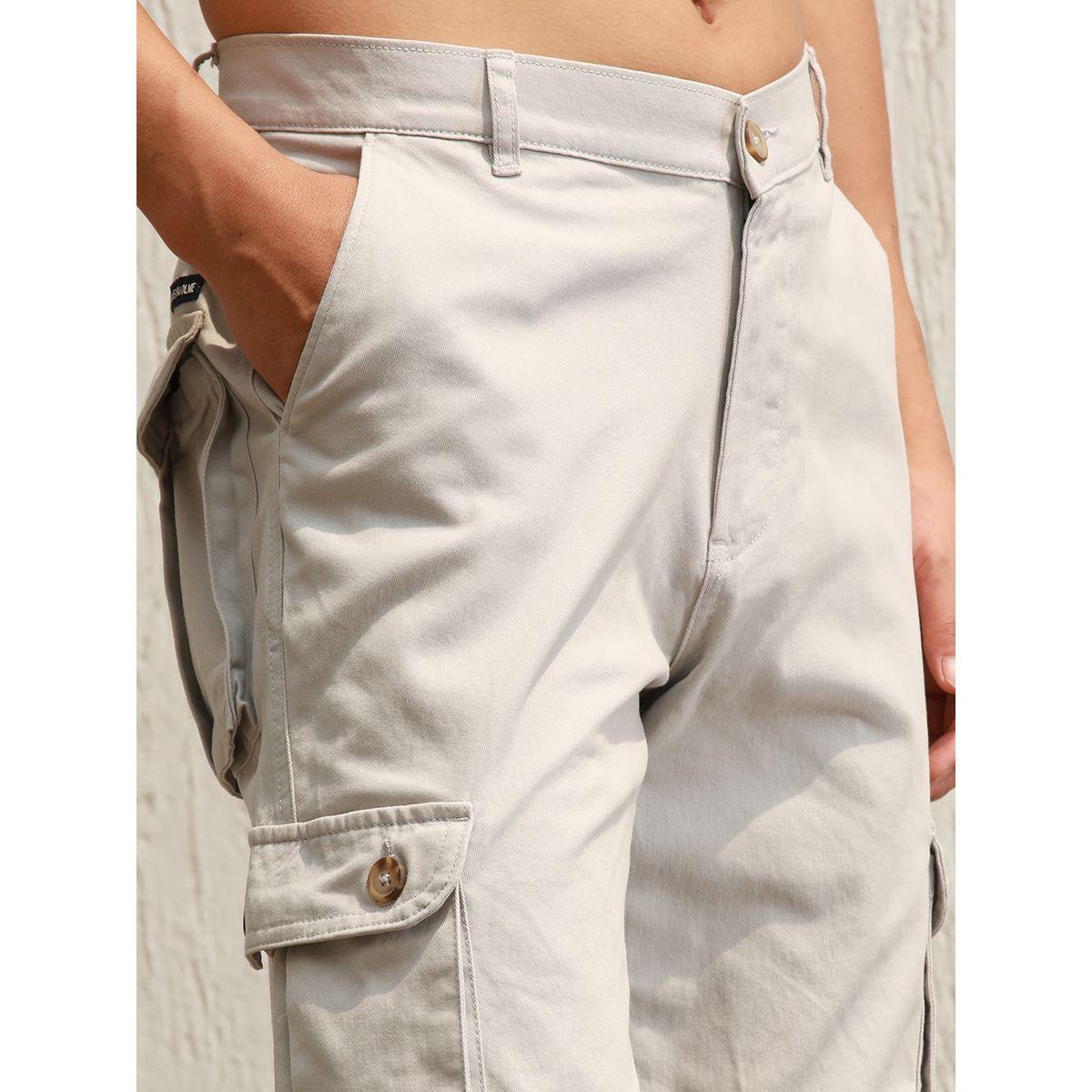 Hubberholme X Styli  Solid Slim Fit Cargo Pants-men-clothing-bottoms-trousersandchinos-trousers-image-3