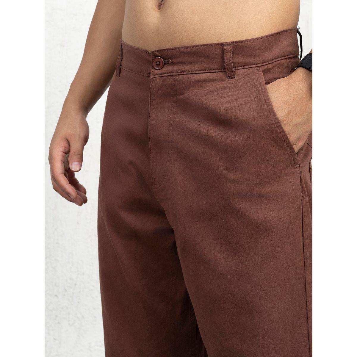 بنطال بقصة مريحة مع خصر متوسط وجيوب هابر هولم × ستايلي-men-clothing-bottoms-trousersandchinos-trousers-image-4