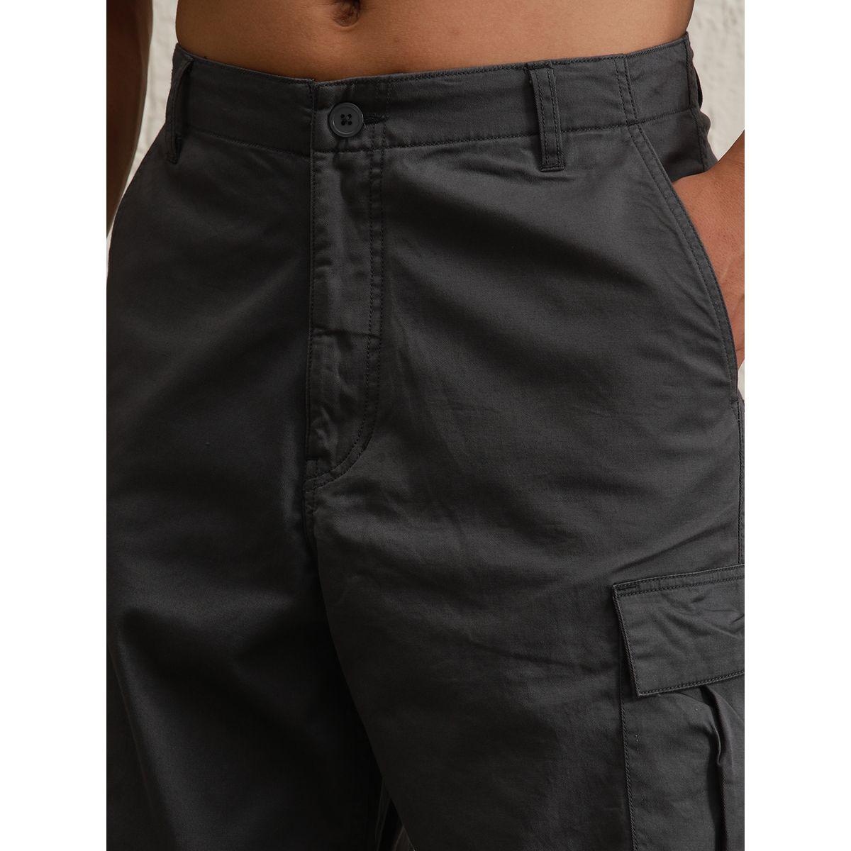 Hubberholme X Styli  Solid Relaxed Fit Cargo Pants-men-clothing-bottoms-trousersandchinos-trousers-image-3
