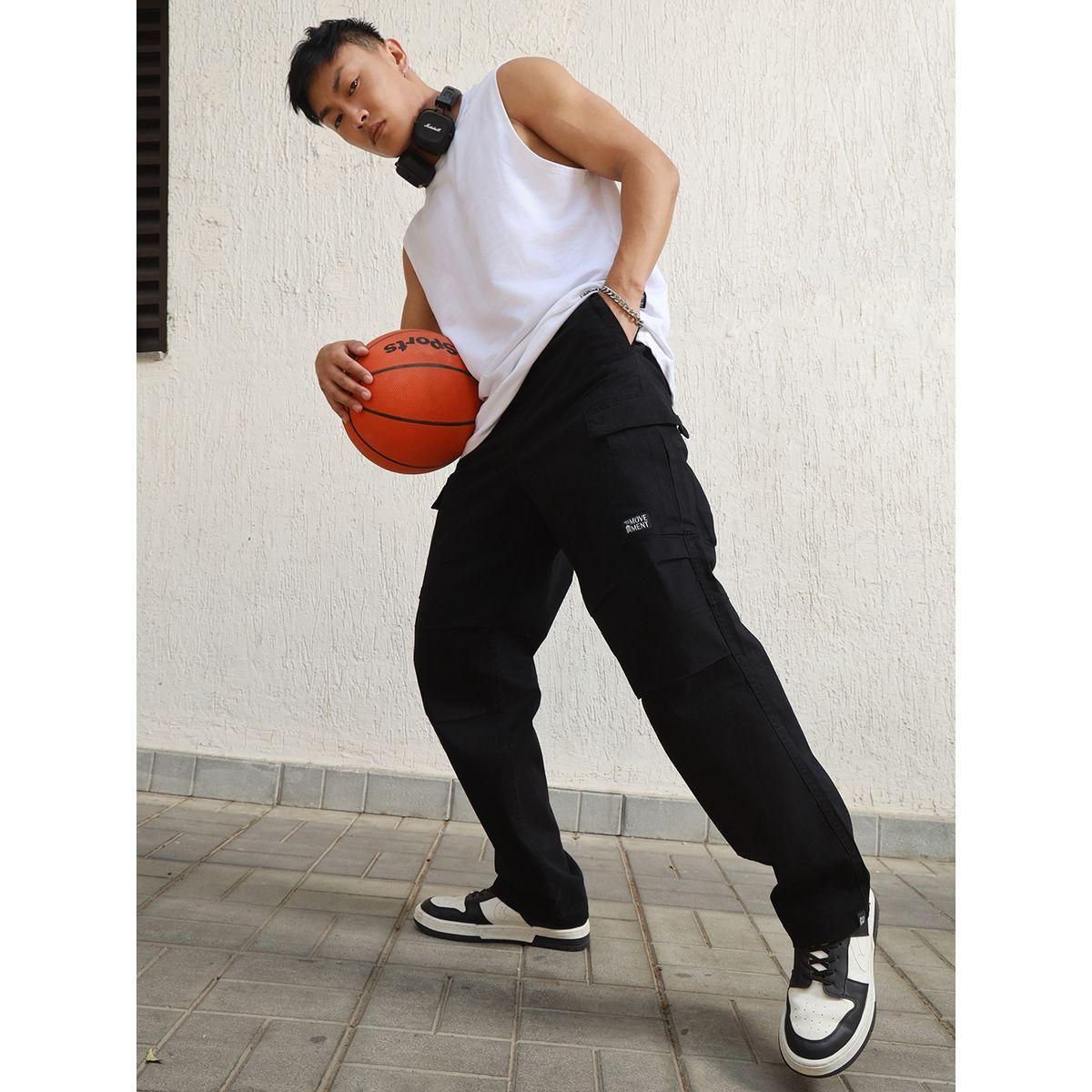 Hubberholme X Styli  Mid Rise Relaxed Fit Cargo Pants-men-clothing-bottoms-trousersandchinos-trousers-image-4