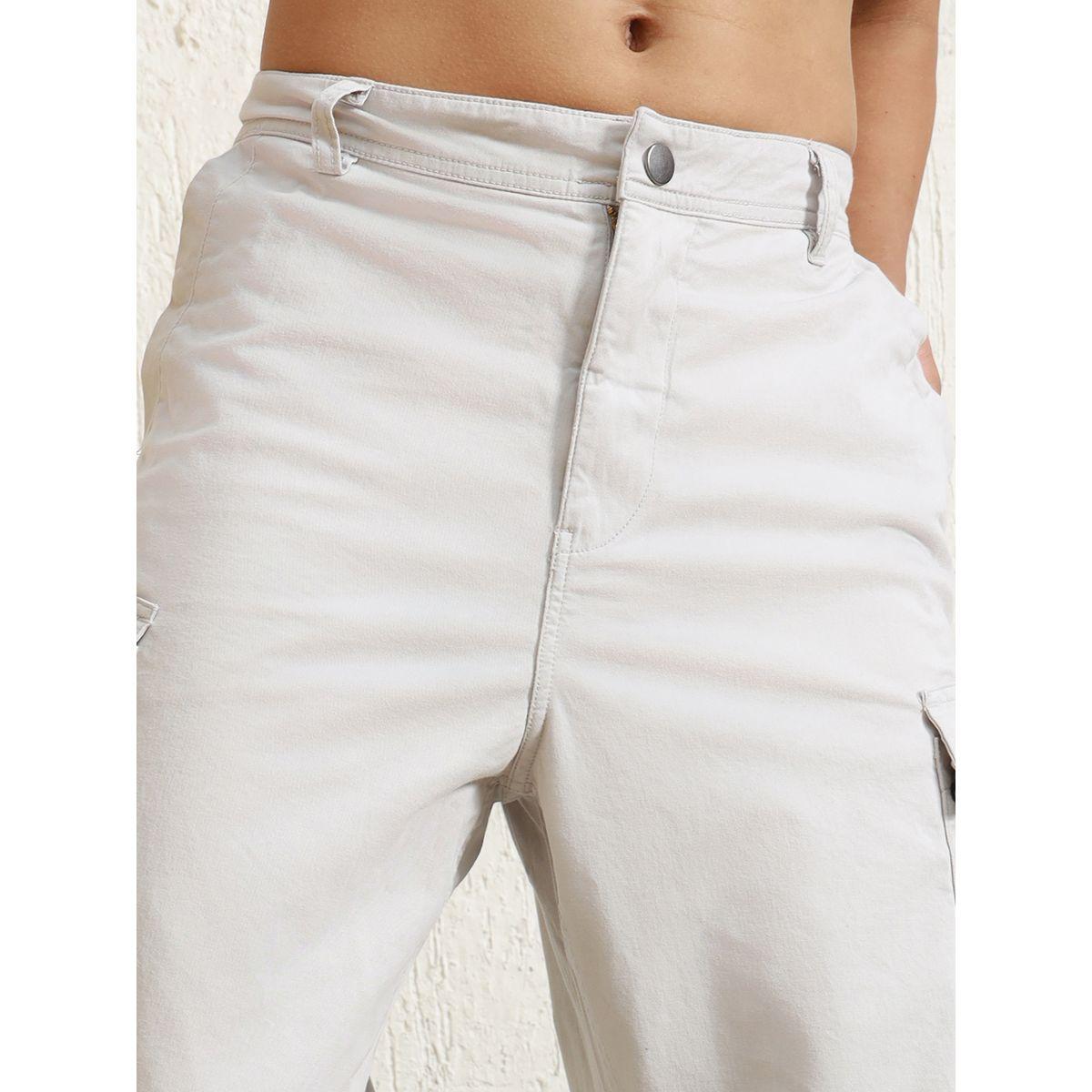 بنطال كارجو بقصة مريحة وخصر متوسط هابر هولم × ستايلي-men-clothing-bottoms-trousersandchinos-trousers-image-3