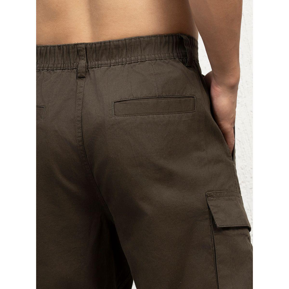 بنطال كارجو بقصة مريحة وخصر متوسط هابر هولم × ستايلي-men-clothing-bottoms-trousersandchinos-trousers-image-3