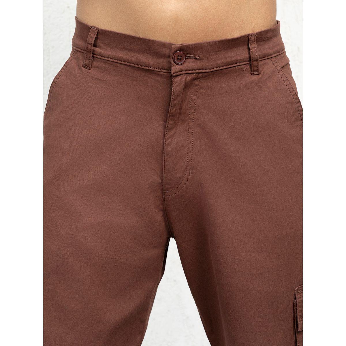 بنطال كارجو بقصة واسعة وخصر متوسط هابر هولم × ستايلي-men-clothing-bottoms-trousersandchinos-trousers-image-3