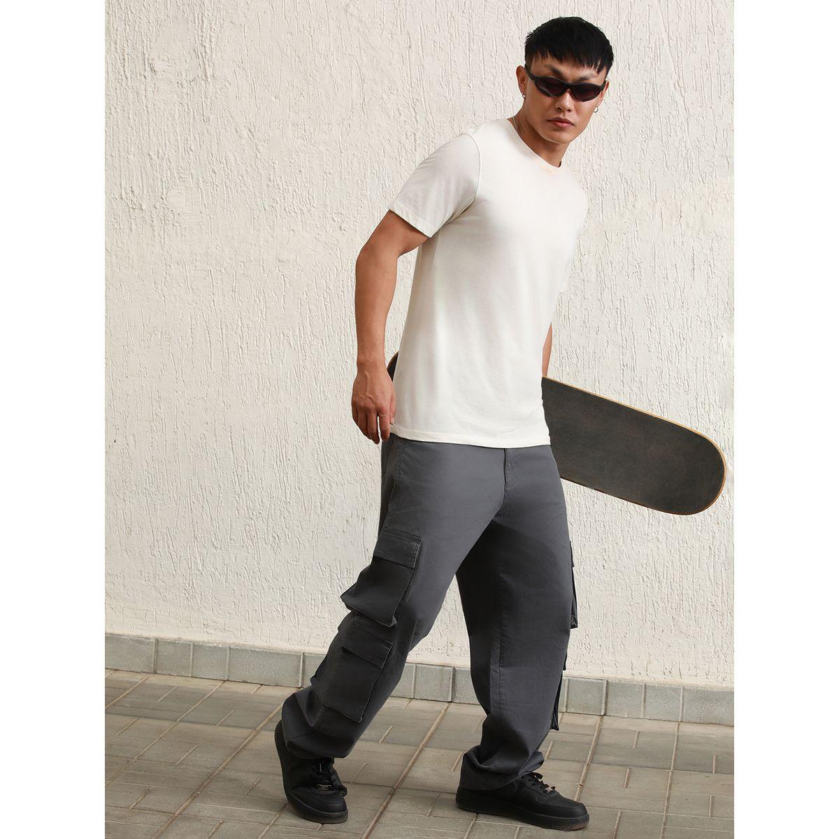 Hubberholme X Styli  Straight Fit Double Cargo Pocket Pants-men-clothing-bottoms-trousersandchinos-trousers-image-4