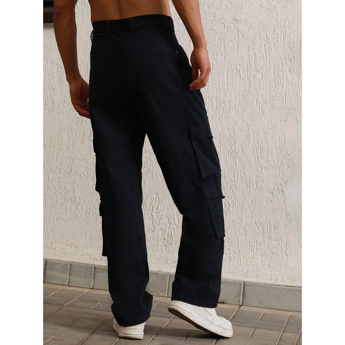 Hubberholme X Styli  Straight Fit Double Cargo Pocket Pants-men-clothing-bottoms-trousersandchinos-trousers-image-2