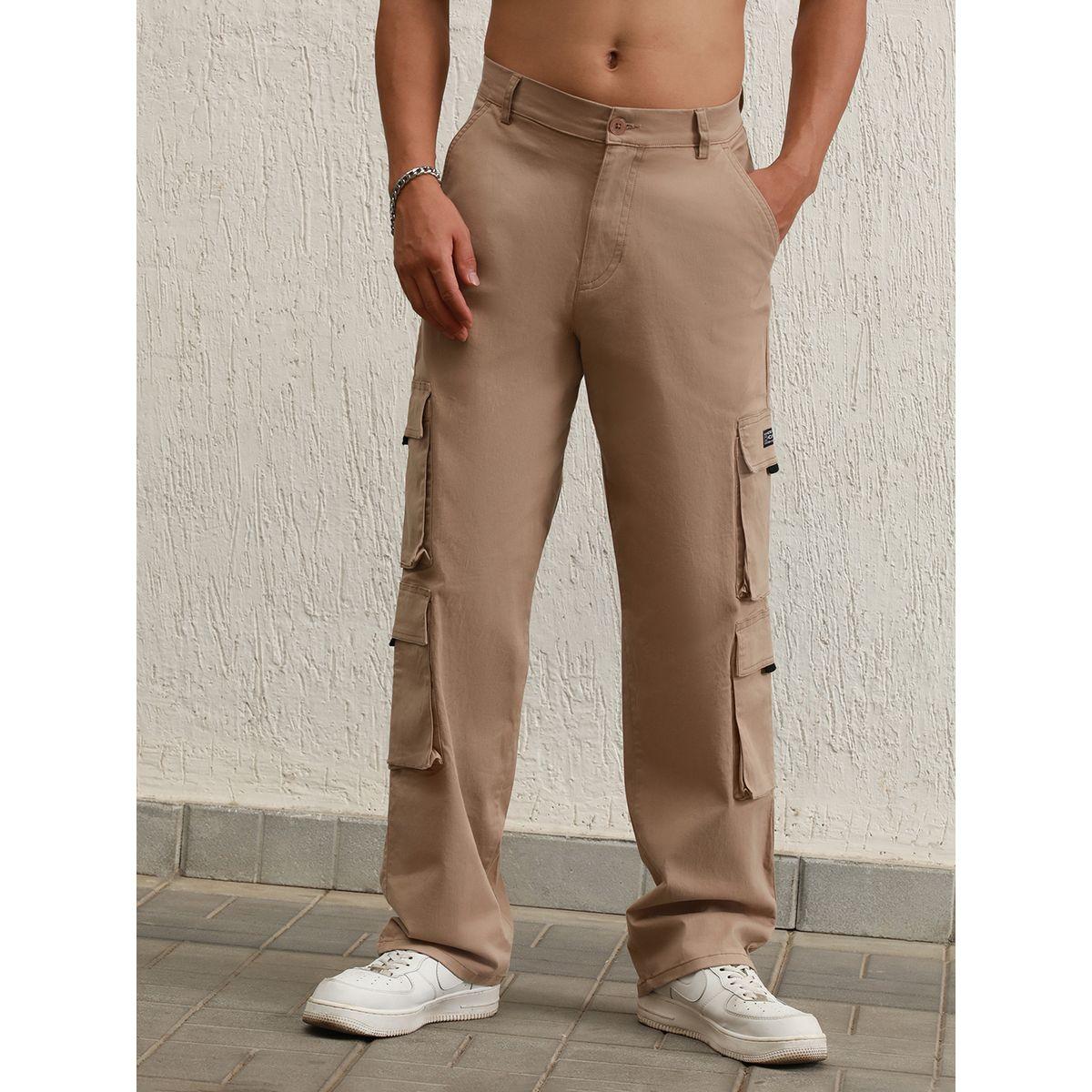 Hubberholme X Styli  Straight Fit Double Cargo Pocket Pants-men-clothing-bottoms-trousersandchinos-trousers-image-1