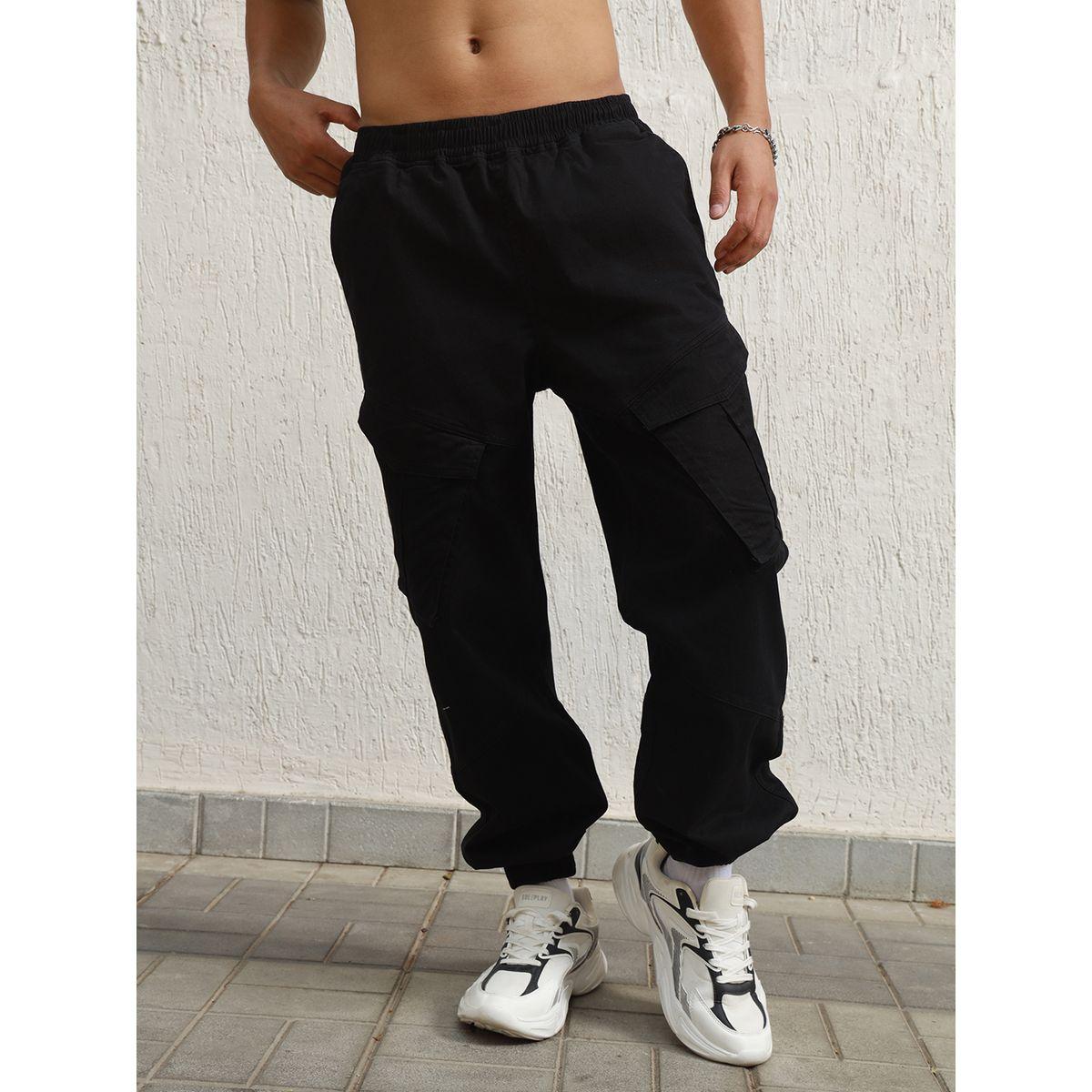 Hubberholme X Styli  Mid Rise Loose Fit Cargo Pants-men-clothing-bottoms-joggers-image-1