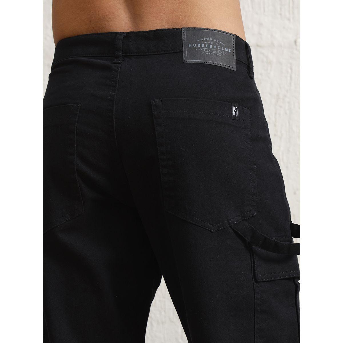 بنطال كارجو بقصة مريحة وخصر متوسط هابر هولم × ستايلي-men-clothing-bottoms-trousersandchinos-trousers-image-4