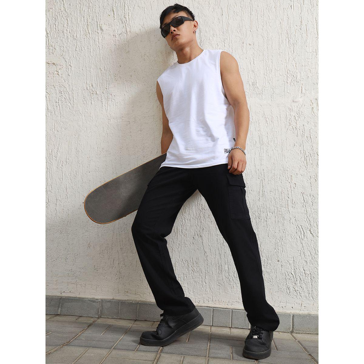 Hubberholme X Styli  Mid Rise Relaxed Fit Cargo Pants-men-clothing-bottoms-trousersandchinos-trousers-image-5