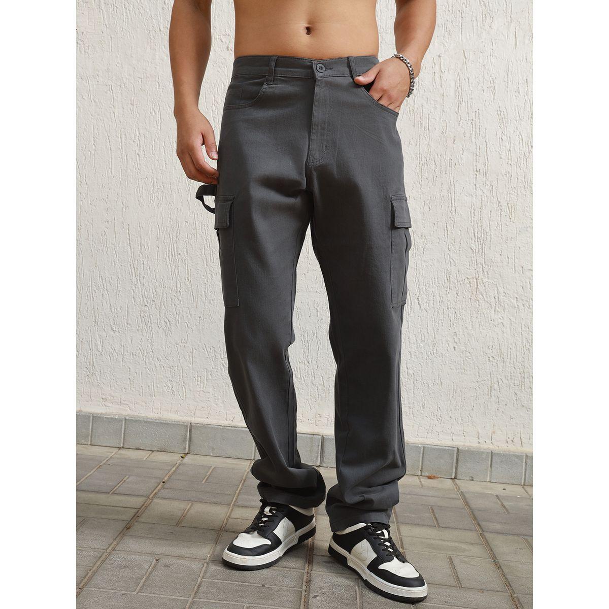 Hubberholme X Styli  Mid Rise Relaxed Fit Cargo Pants-men-clothing-bottoms-trousersandchinos-trousers-image-1
