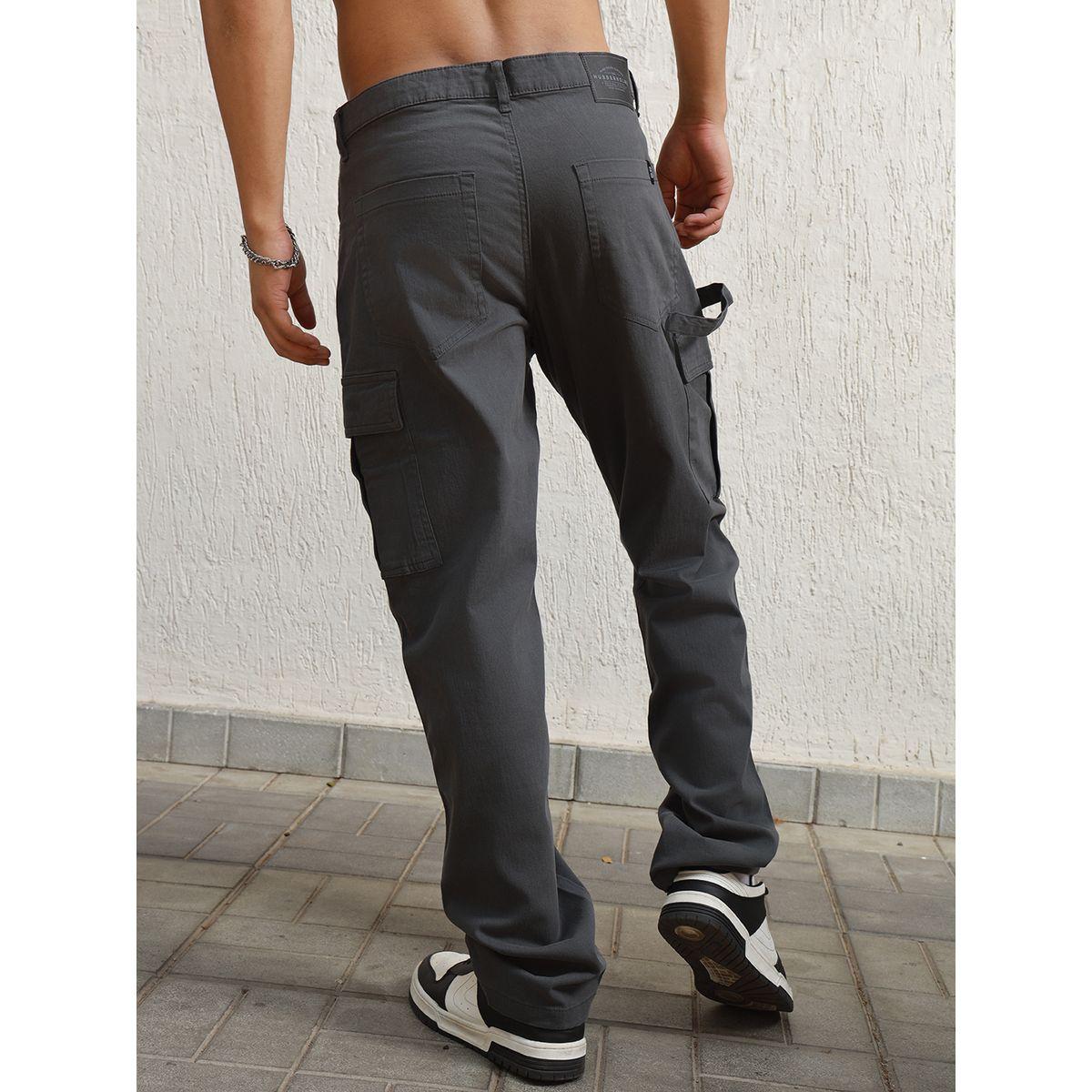 Hubberholme X Styli  Mid Rise Relaxed Fit Cargo Pants-men-clothing-bottoms-trousersandchinos-trousers-image-2