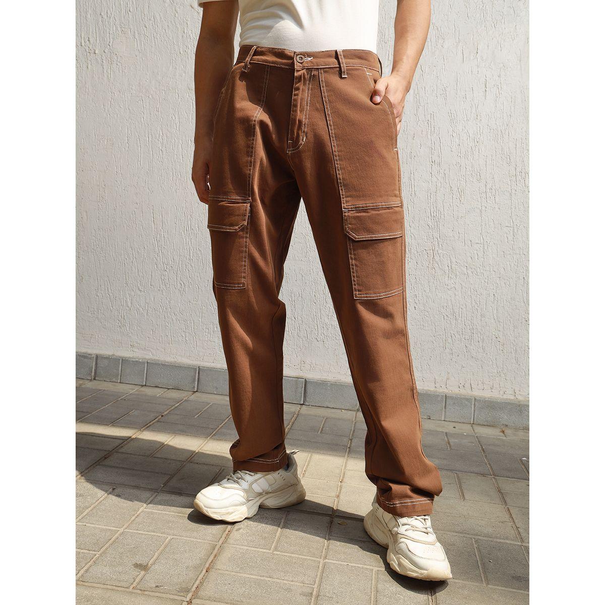 Hubberholme X Styli  Straight Fit Front Flap Pocket Detail Pants-men-clothing-bottoms-trousersandchinos-trousers-image-1