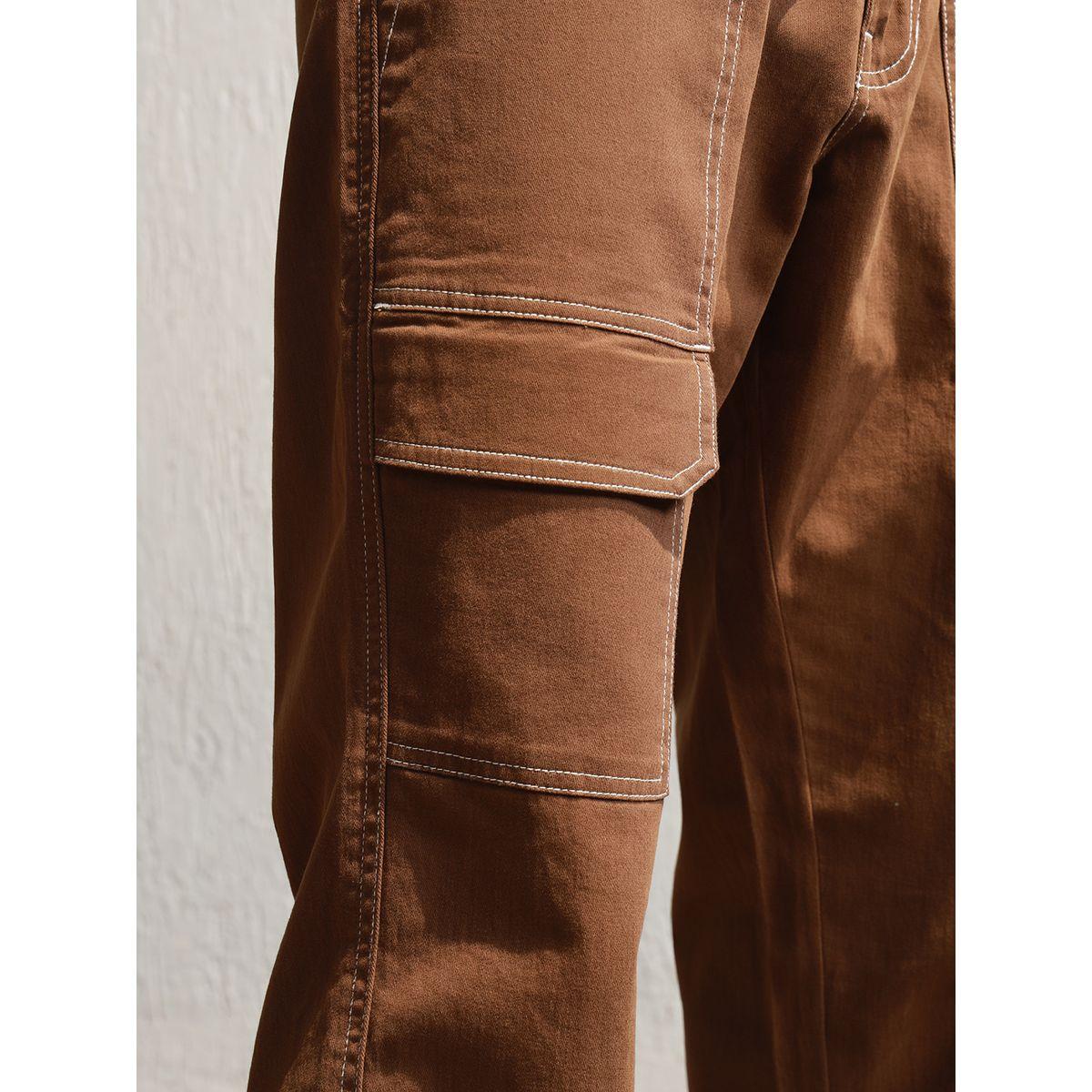 Hubberholme X Styli  Straight Fit Front Flap Pocket Detail Pants-men-clothing-bottoms-trousersandchinos-trousers-image-5