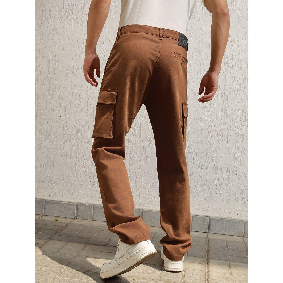 Hubberholme X Styli  Solid Straight Fit Cargo Pants-men-clothing-bottoms-trousersandchinos-trousers-image-2