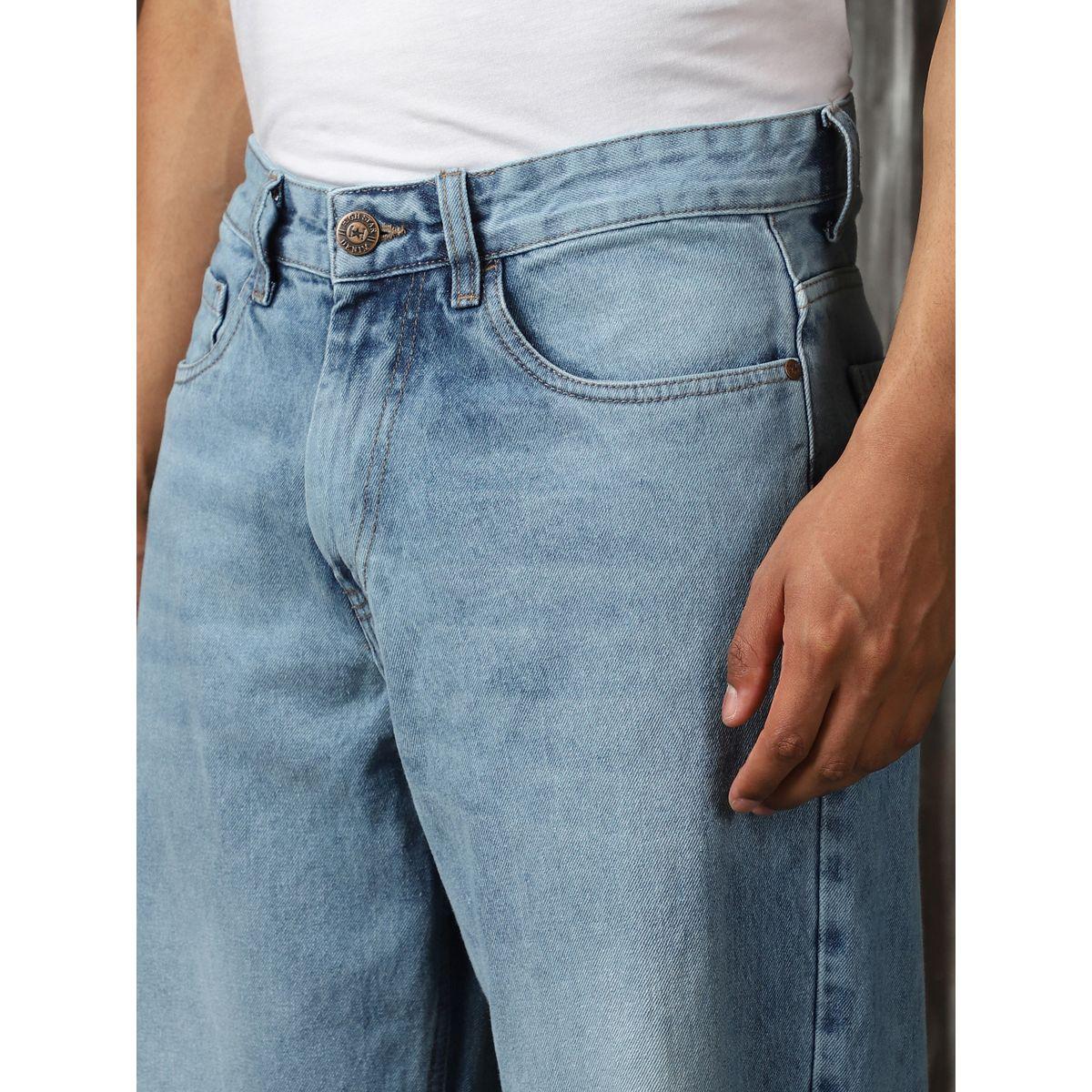 High Star X Styli  Mid Rise Straight Fit Washed Cotton Jeans-men-clothing-bottoms-jeans-image-3