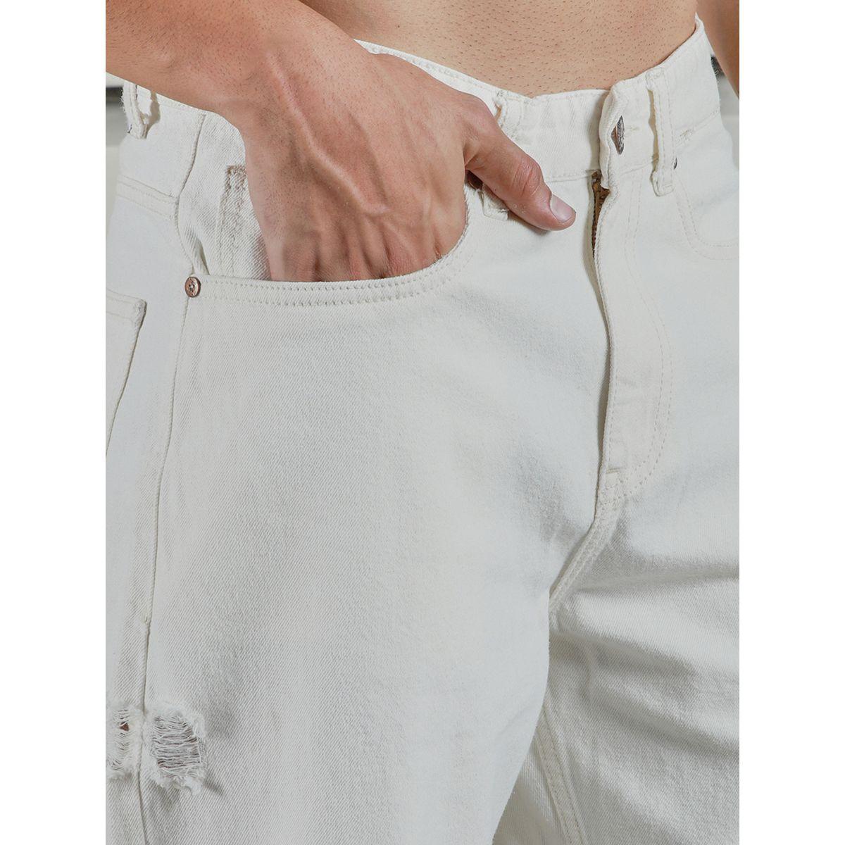 High Star X Styli  Mid Rise Straight Fit Distressed Jeans-men-clothing-bottoms-jeans-image-3