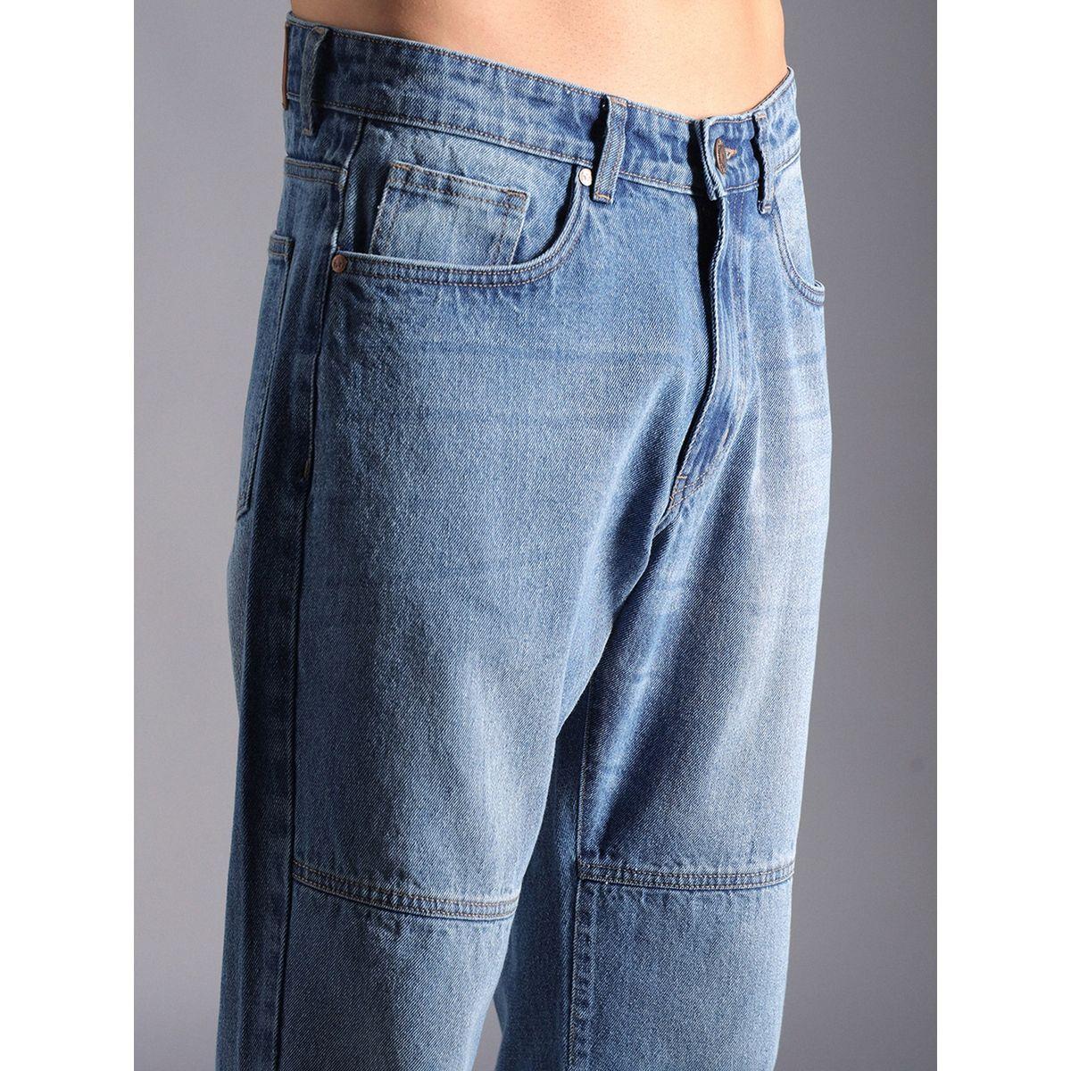 High Star X Styli  Cut & Sew Panel Mid Rise Straight Fit Jeans-men-clothing-bottoms-jeans-image-3