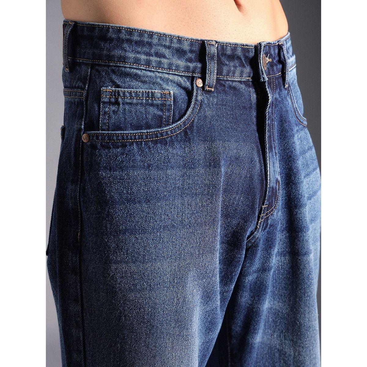 High Star X Styli  Cut & Sew Panel Mid Rise Straight Fit Jeans-men-clothing-bottoms-jeans-image-3