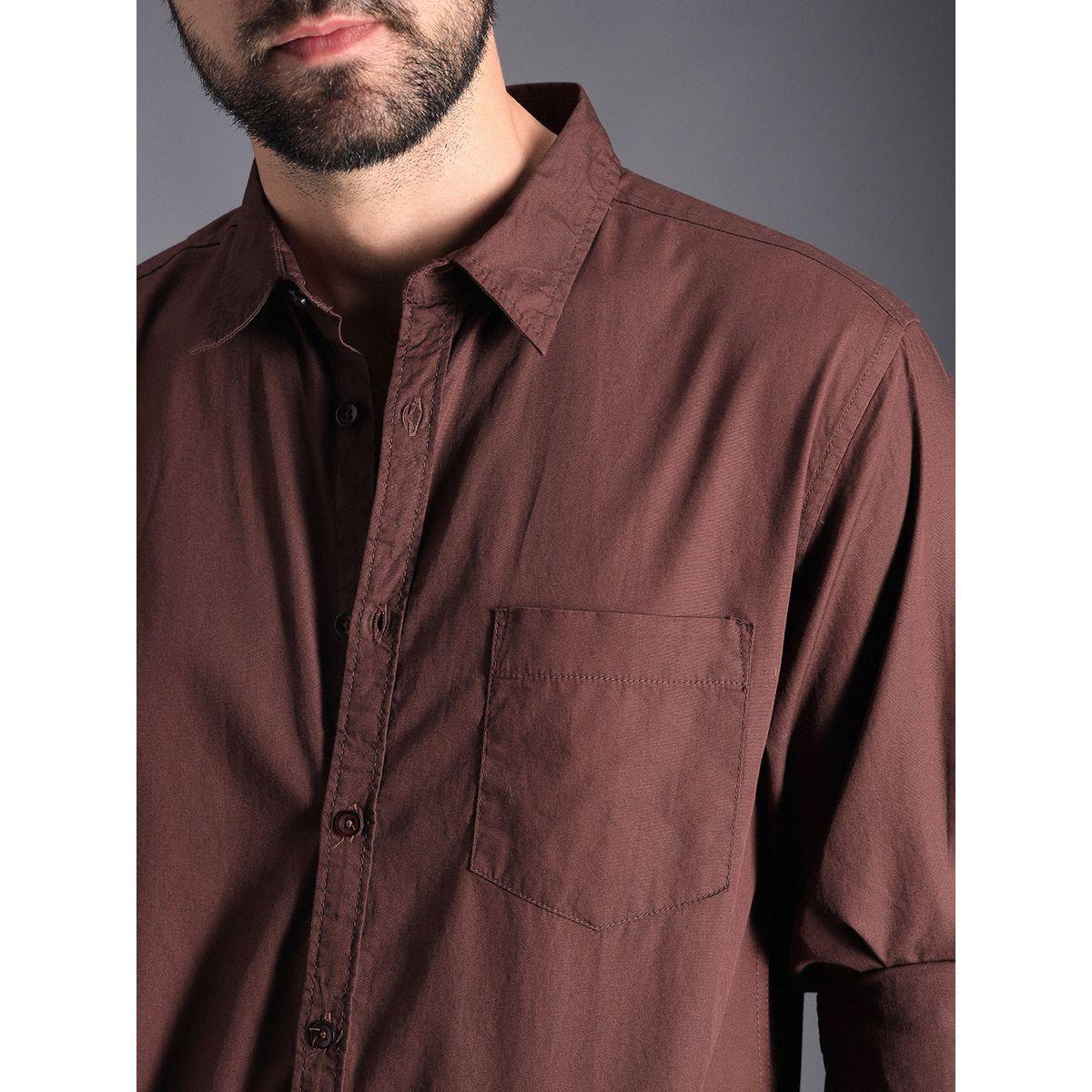 قميص كلاسيك كاجوال باكمام مطوية هاي ستار × ستايلي-men-clothing-shirts-image-3