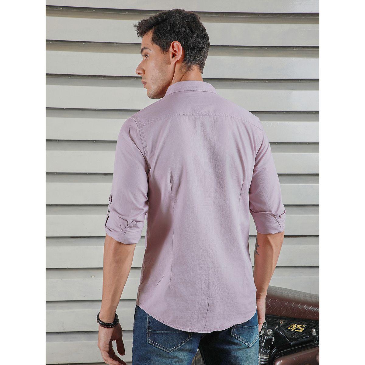 High Star X Styli  Classic Spread Collar Casual Shirt-men-clothing-shirts-image-2