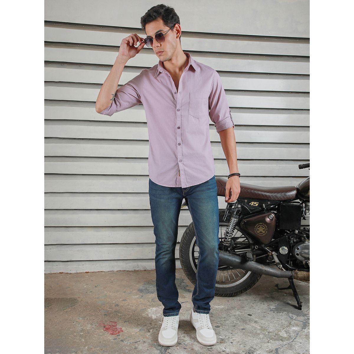 High Star X Styli  Classic Spread Collar Casual Shirt-men-clothing-shirts-image-4