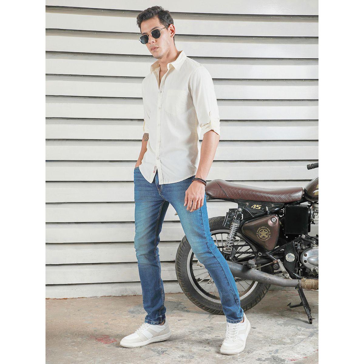 High Star X Styli  Classic Spread Collar Casual Shirt-men-clothing-shirts-image-4