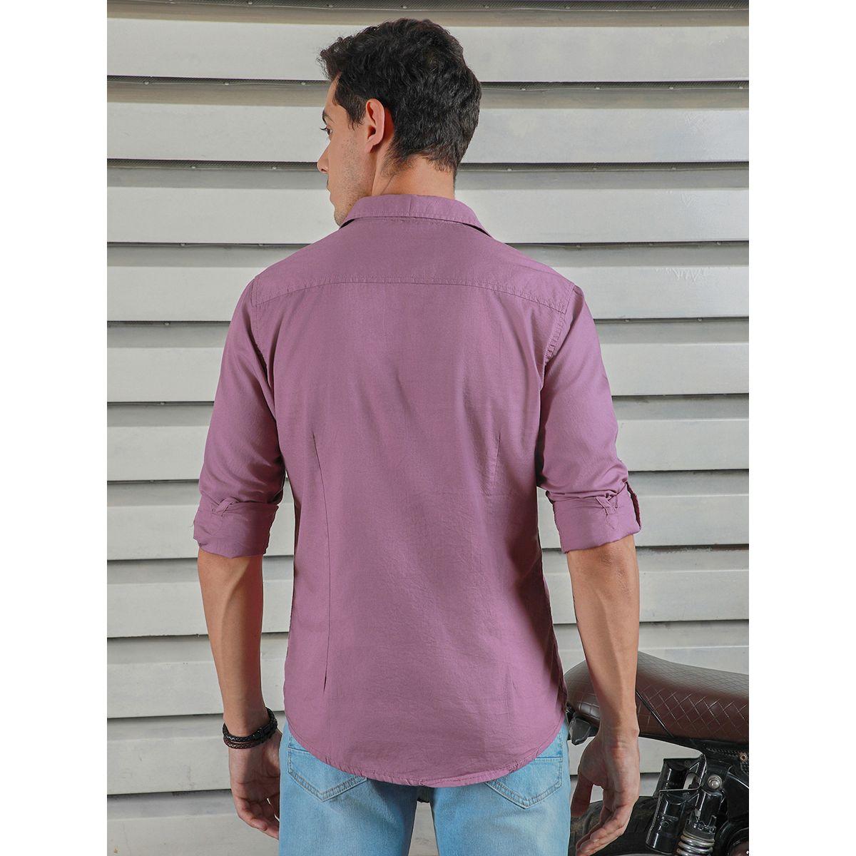 قميص كلاسيك بياقة سبريد وأكمام طويلة هاي ستار × ستايلي-men-clothing-shirts-image-2