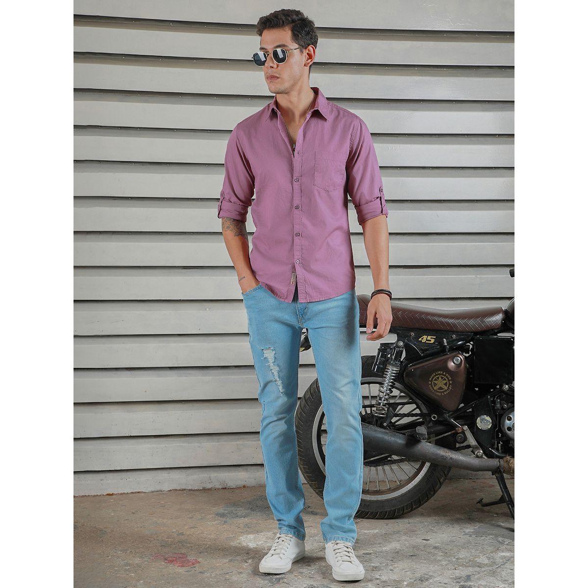High Star X Styli  Classic Spread Collar Casual Shirt-men-clothing-shirts-image-4