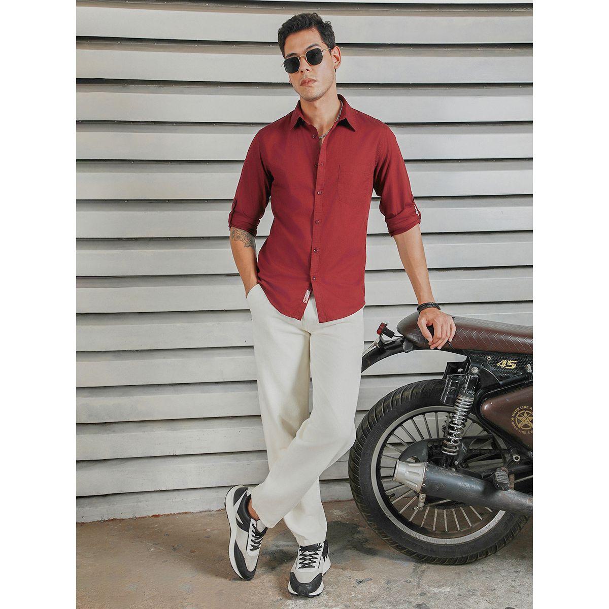 High Star X Styli  Classic Spread Collar Casual Shirt-men-clothing-shirts-image-4