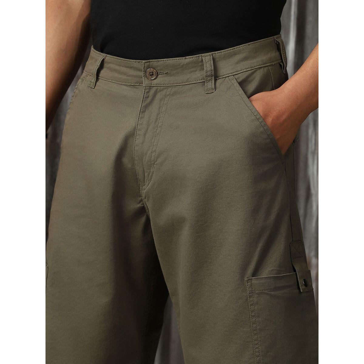 High Star X Styli  Solid Shorts With Cargo Pockets-men-clothing-bottoms-shorts-image-3