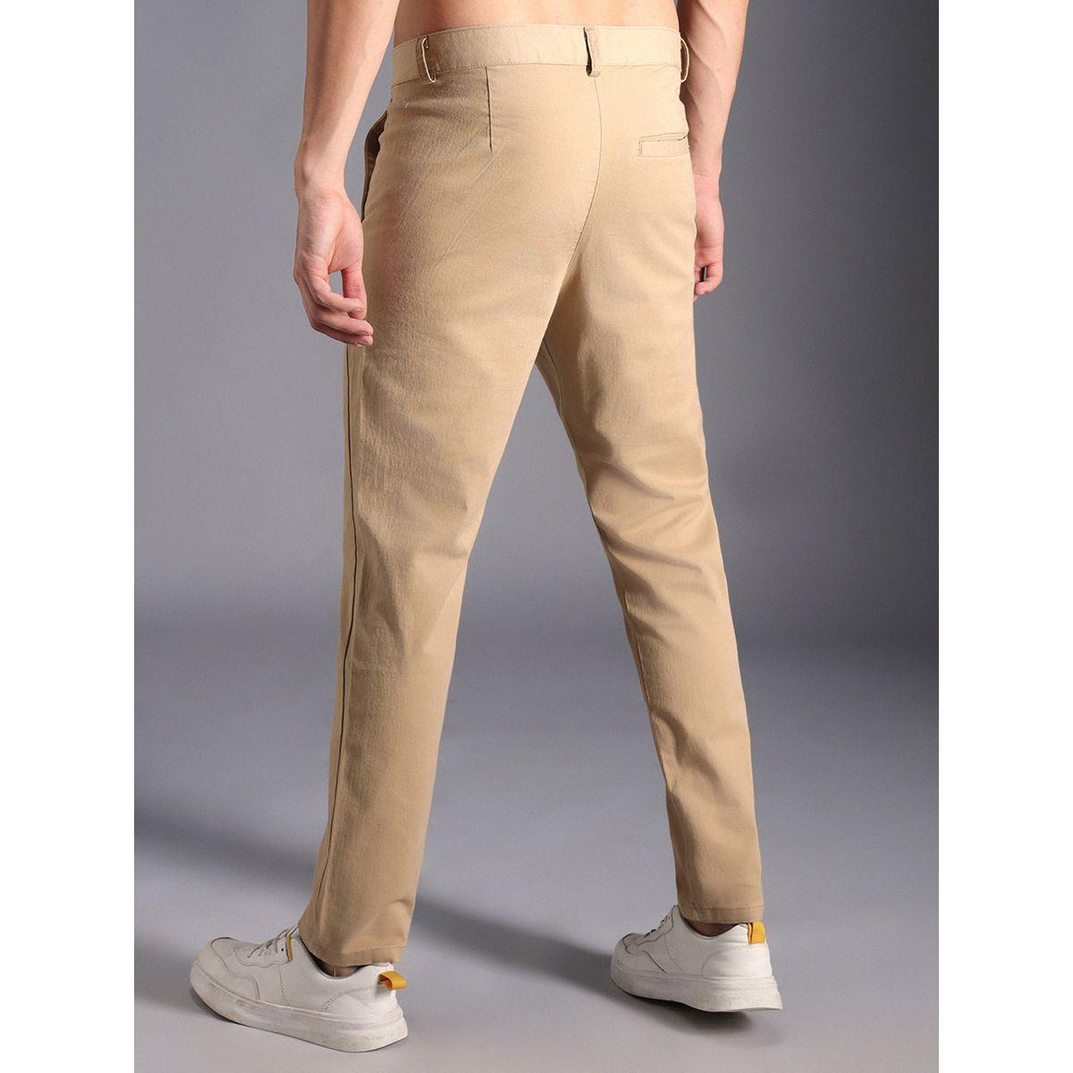 بنطال تشينو بقصة سليم فت وخصر متوسط هاي ستار × ستايلي-men-clothing-bottoms-trousersandchinos-chinos-image-2