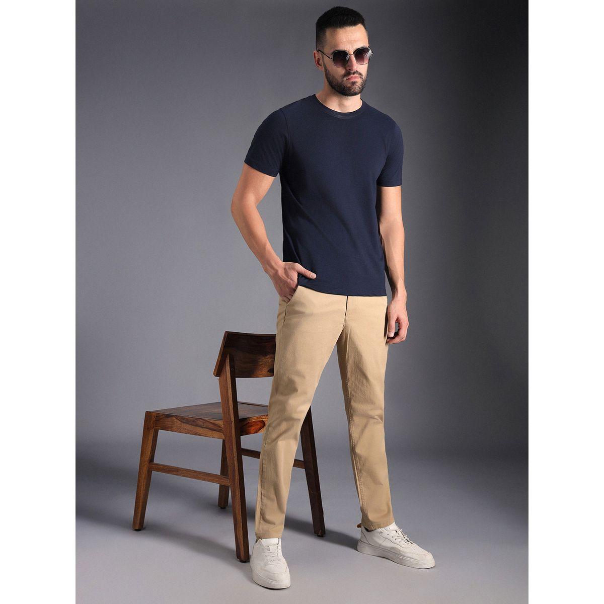 بنطال تشينو بقصة سليم فت وخصر متوسط هاي ستار × ستايلي-men-clothing-bottoms-trousersandchinos-chinos-image-4