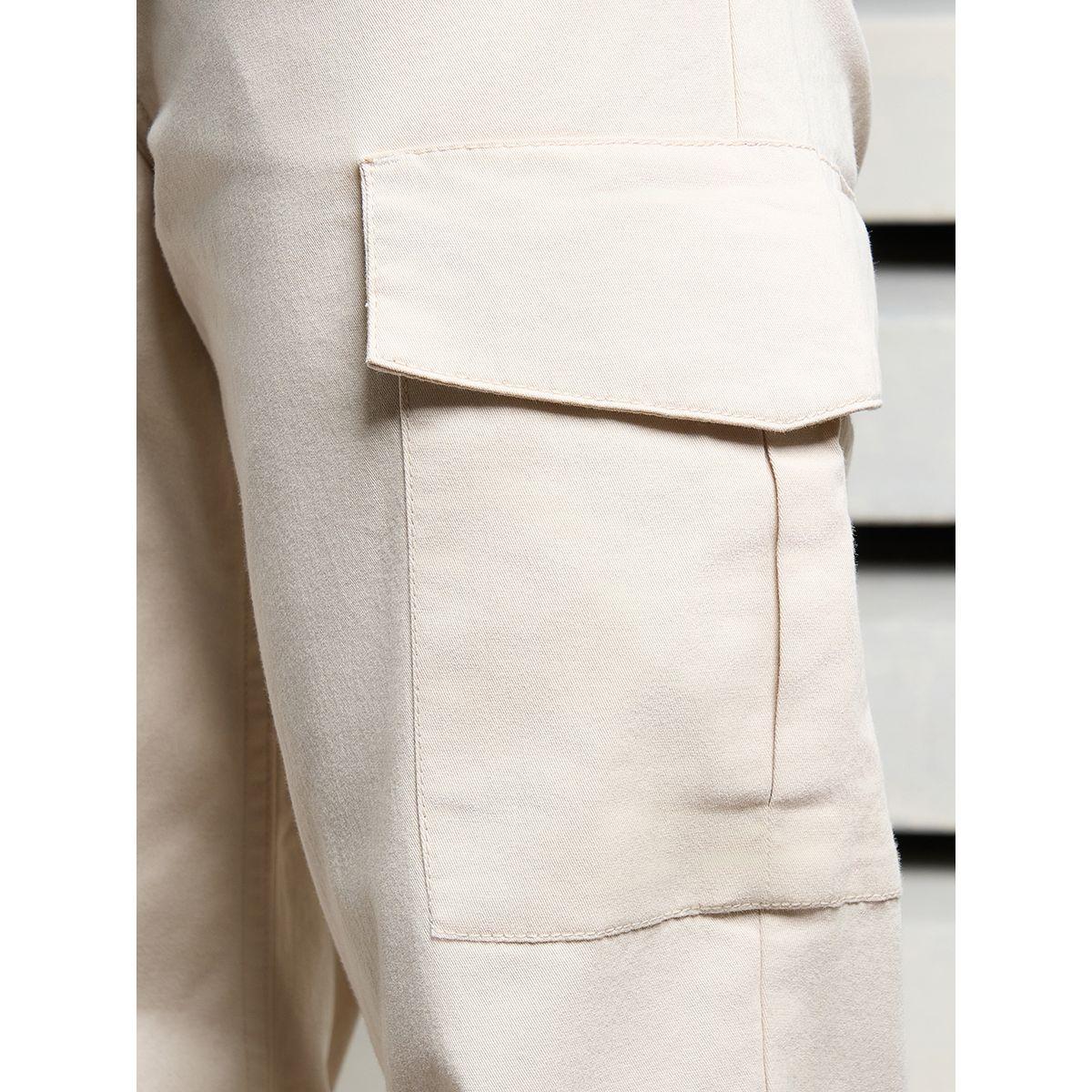 بنطال كارجو بقصة مستقيمة مع خصر متوسط هاي ستار × ستايلي-men-clothing-bottoms-trousersandchinos-trousers-image-5