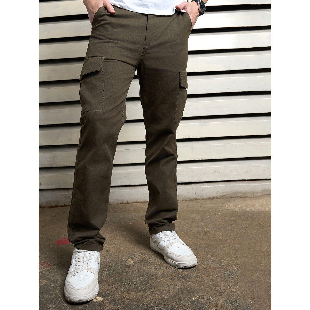 High Star X Styli  Straight Fit Mid Rise Cargo Pants-men-clothing-bottoms-trousersandchinos-trousers-image-1