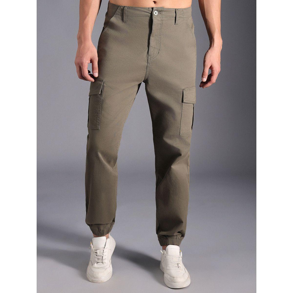 High Star X Styli  Straight Fit Mid Rise Cuffed Cargo Pants-men-clothing-bottoms-trousersandchinos-trousers-image-1