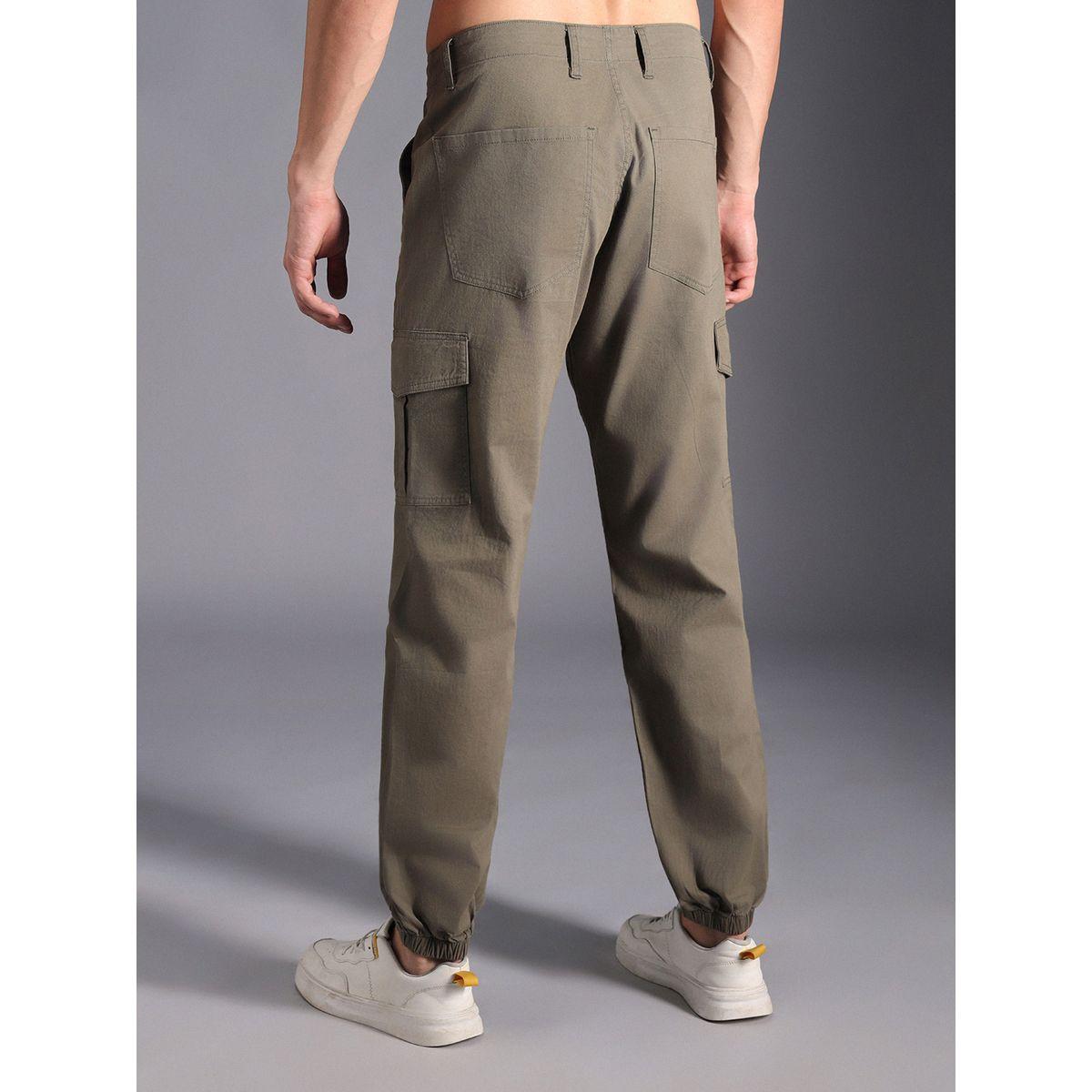 High Star X Styli  Straight Fit Mid Rise Cuffed Cargo Pants-men-clothing-bottoms-trousersandchinos-trousers-image-2