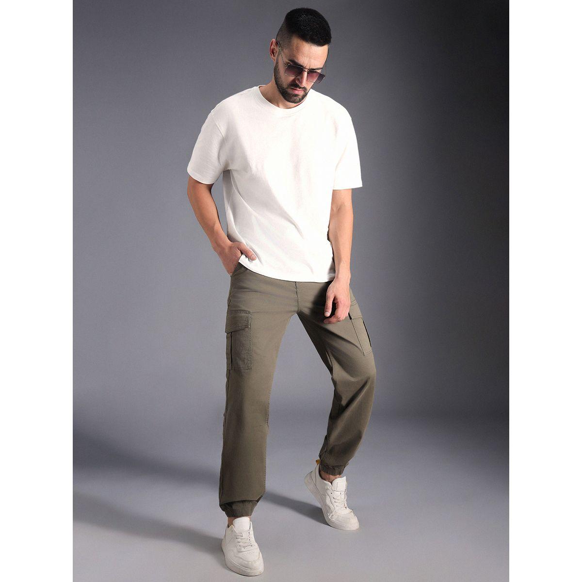 High Star X Styli  Straight Fit Mid Rise Cuffed Cargo Pants-men-clothing-bottoms-trousersandchinos-trousers-image-4