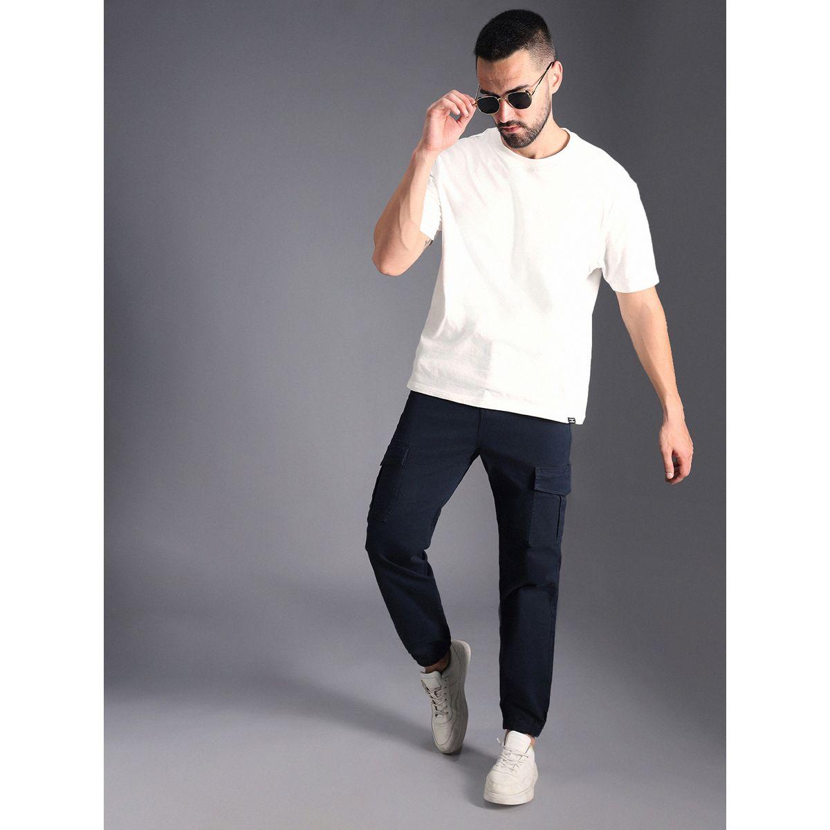 High Star X Styli  Mid Rise Straight Leg Cargo Cuffed Pants-men-clothing-bottoms-trousersandchinos-trousers-image-4