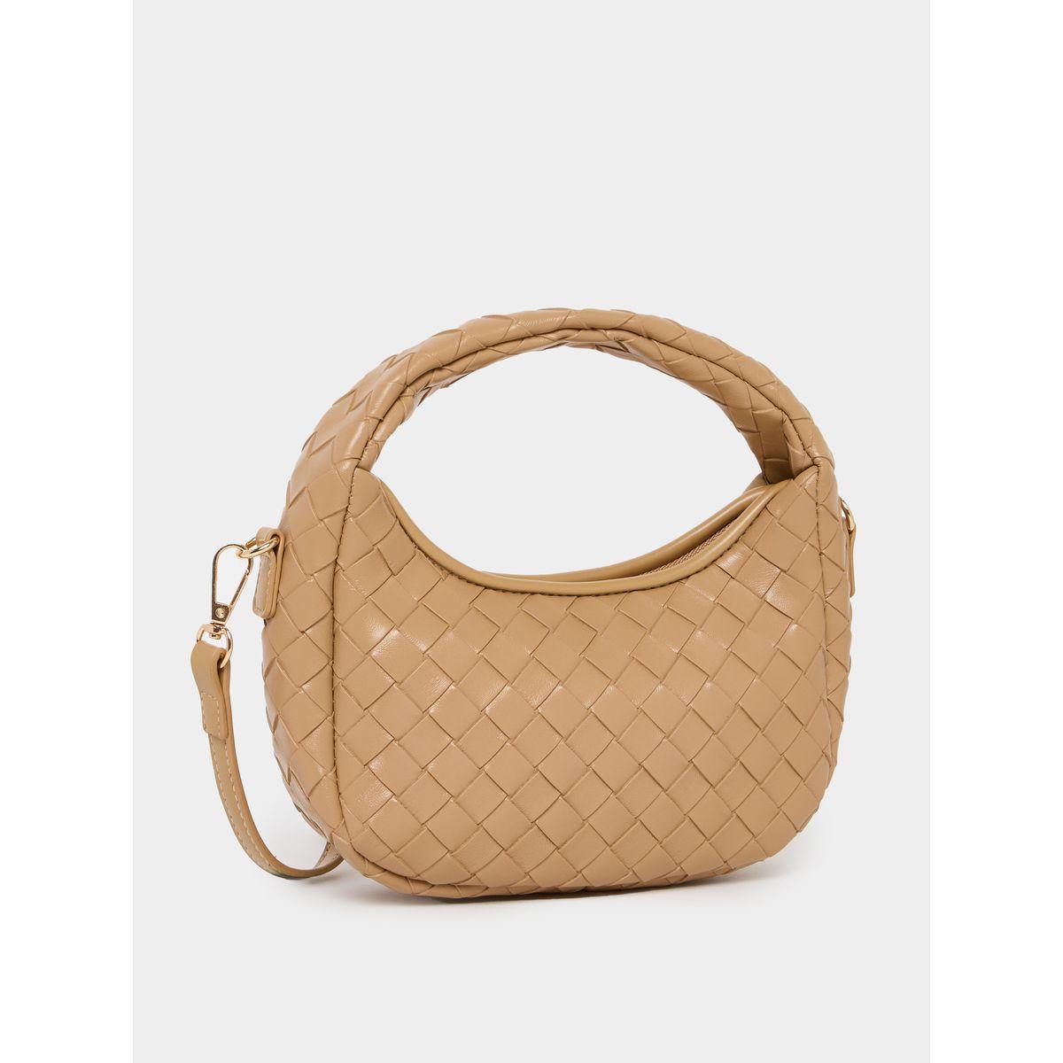 Styli Braided Design Handbag with Adjustable Strap-women-bagsandwallets-handbags-image-1