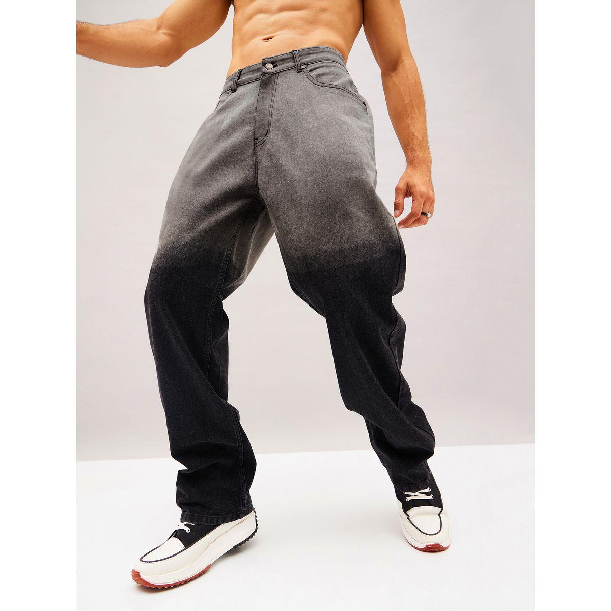 جينز بتدرج الالوان مع قصة مريحة ماسكلن ساسافراس × ستايلي-men-clothing-bottoms-jeans-image-4