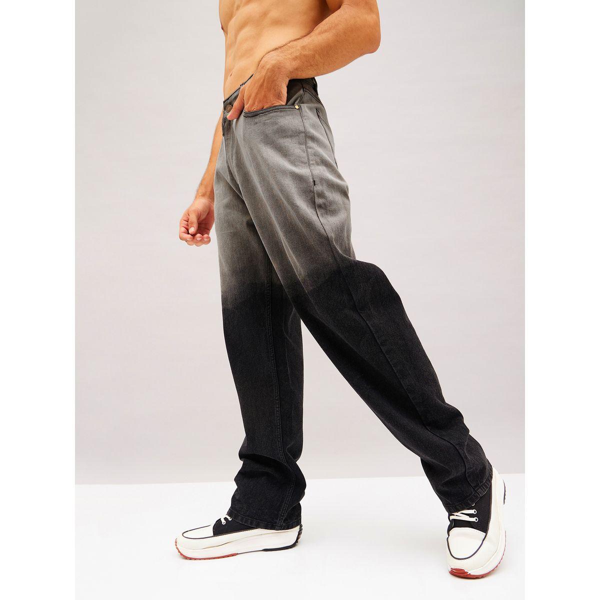 جينز بتدرج الالوان مع قصة مريحة ماسكلن ساسافراس × ستايلي-men-clothing-bottoms-jeans-image-5