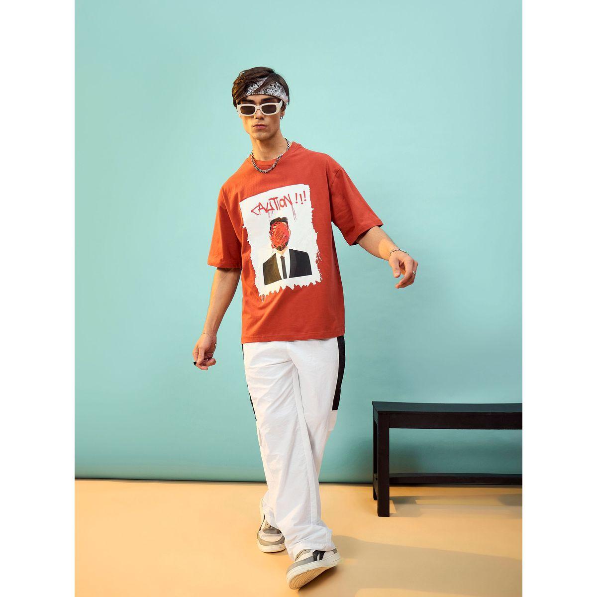 بنطال باراشوت مع جيب بطية وتفاصيل مُتباينة ماسكلن ساسافراس × ستايلي-men-clothing-bottoms-trousersandchinos-trousers-image-6