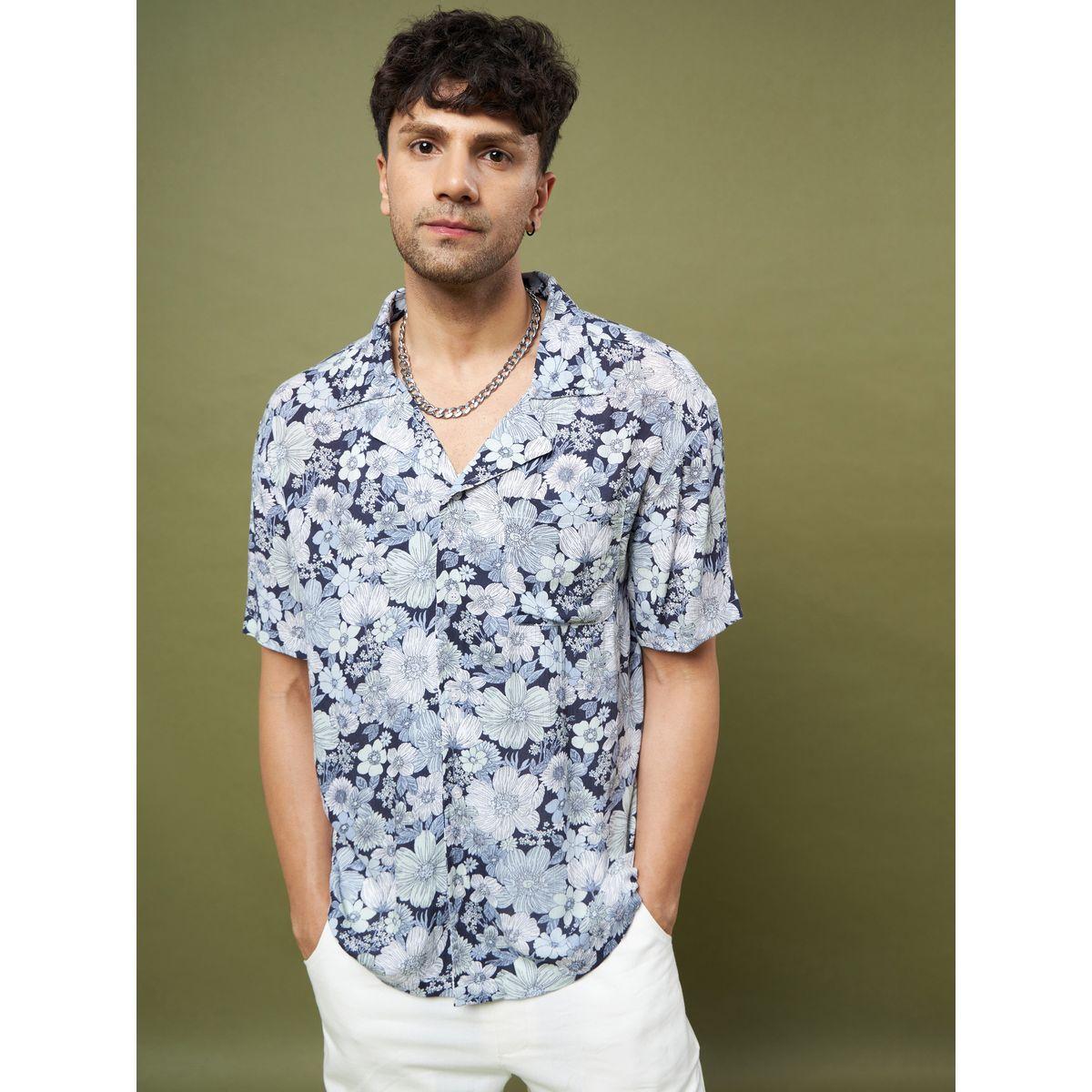 Mascln Sassafras X Styli  Floral Print Relaxed Fit Shirt-men-clothing-shirts-image-3