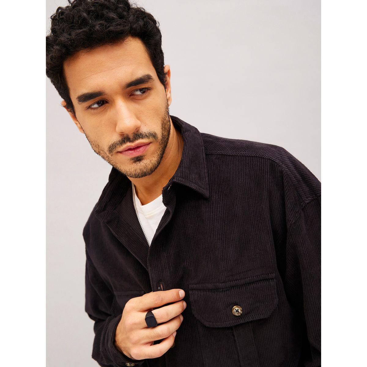 شاكيت كوردوري بقصة فضفاضة ماسكلن ساسافراس × ستايلي-men-clothing-jacketsandblazers-jackets-image-4