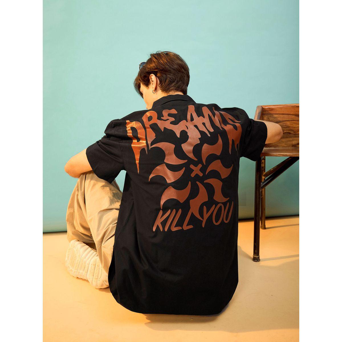 Mascln Sassafras X Styli  Dreams Back Graphic Print Oversized Shirt-men-clothing-shirts-image-1