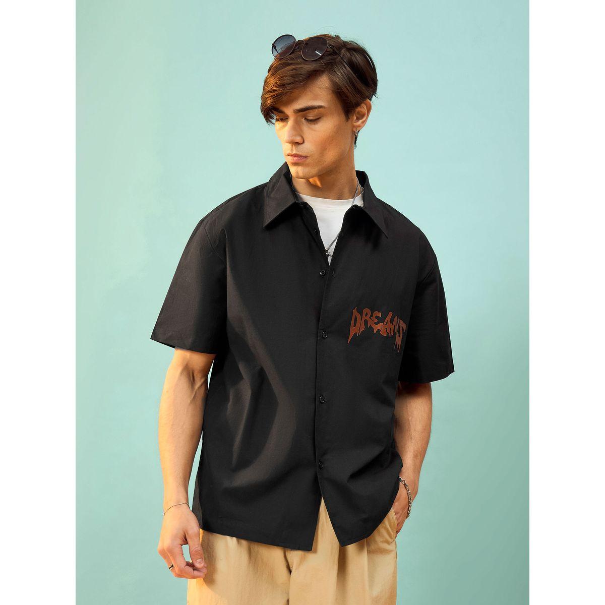Mascln Sassafras X Styli  Dreams Back Graphic Print Oversized Shirt-men-clothing-shirts-image-2